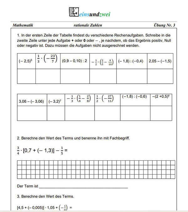 Mathe 10 Klasse Realschule Aufgaben Mit Lösungen Pdf Mathematik 6. Klasse Schulaufgaben & Übungen - Realschule